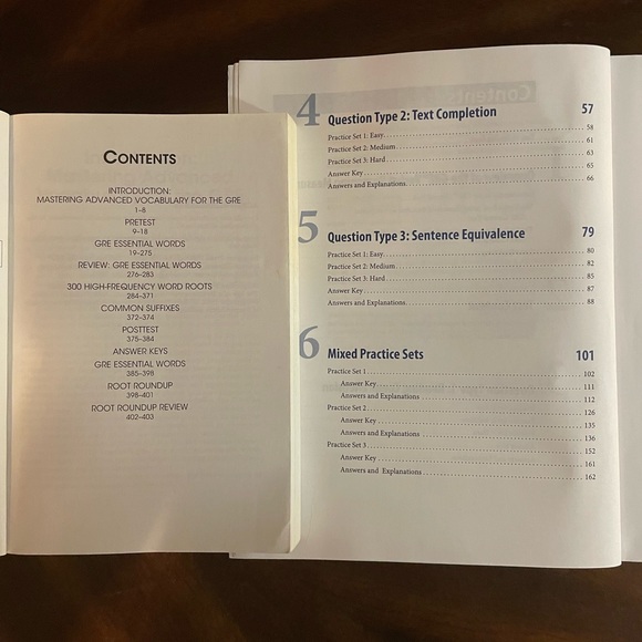GRE Test Prep set - Picture 3 of 3